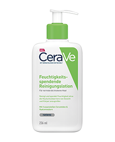 CeraVe Feuchtigkeitsspendende Reinigungslotion ürün ambalajı